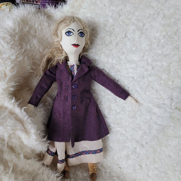 Vintage Handmade Hand Sewn Rag Doll - Picture 1 of 8